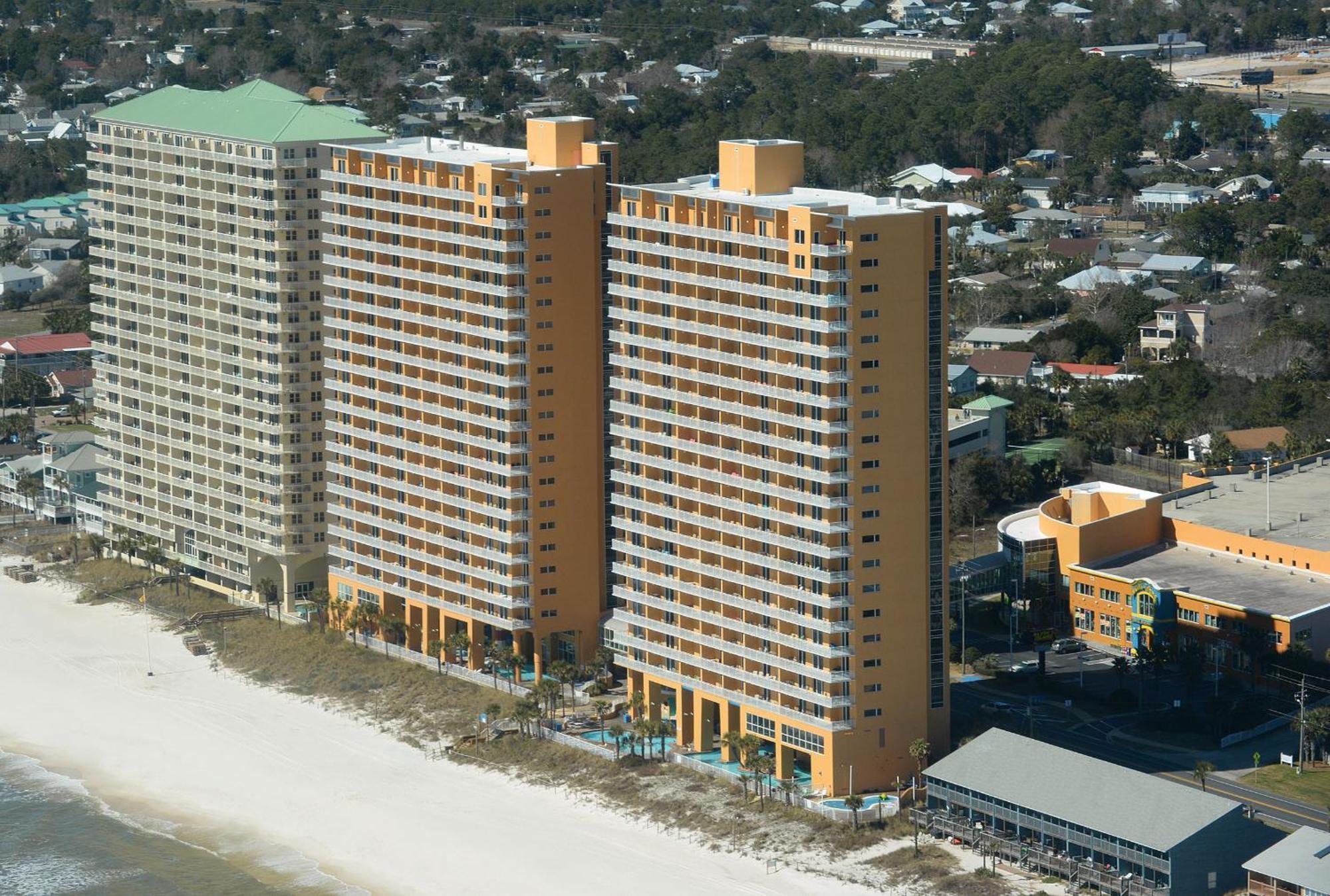 Beachfront Oasis At Splash Resort And Condos Panama City Beach Exterior photo